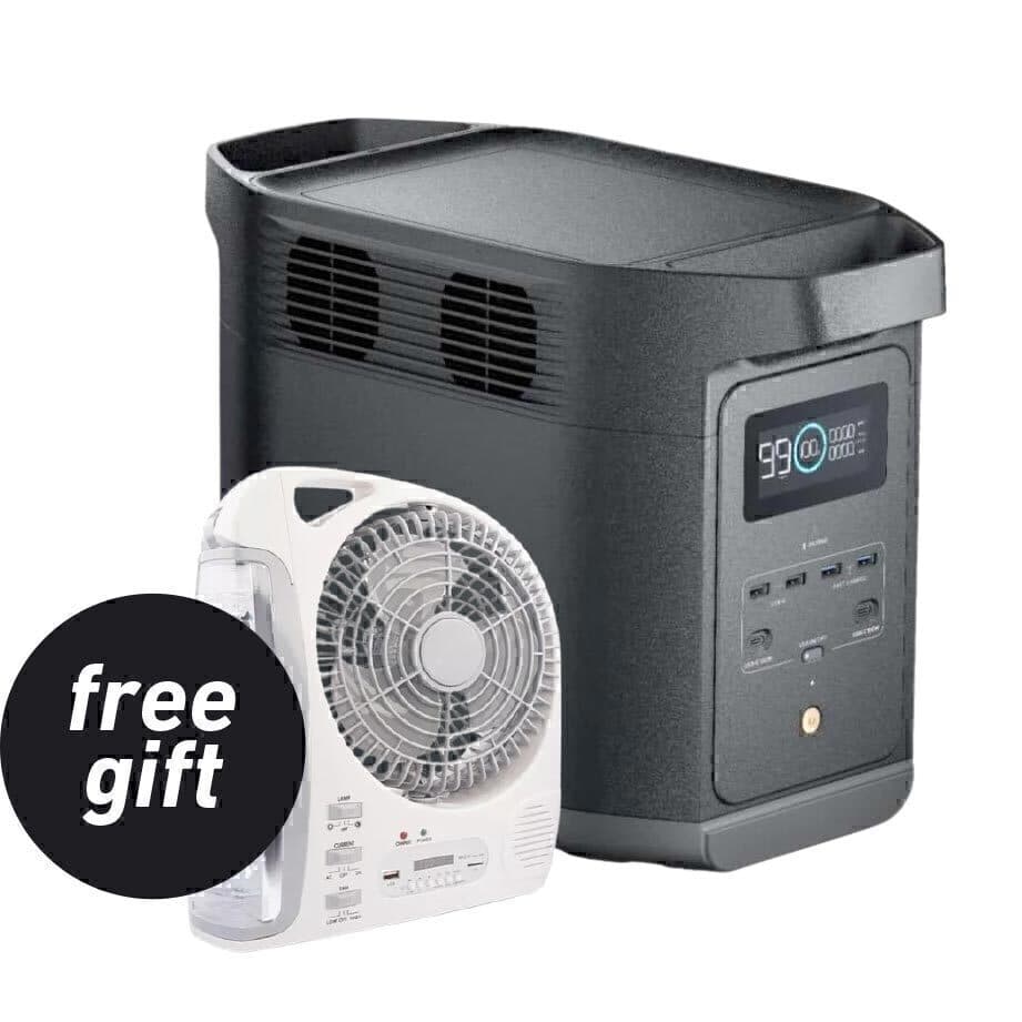 EcoFlow E980 Portable Power Station (500W, 980Wh) with FREE GIFT – EFE980